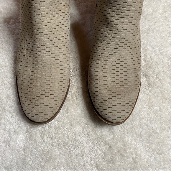 Lucky Brand Baley Perforated Leather Bootie - Picture 7 of 8